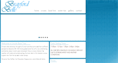 Desktop Screenshot of lincolnboattrips.co.uk